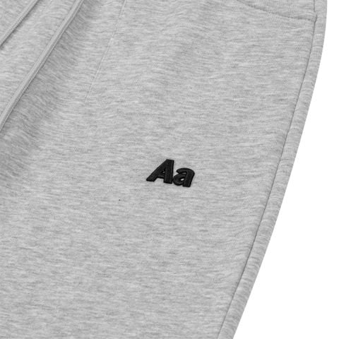 AA ICON FITTED SWEATSHORT // GREY