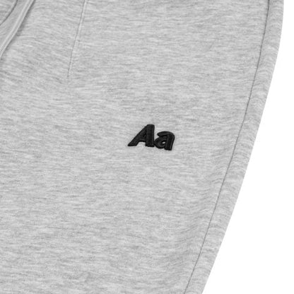 AA ICON FITTED SWEATPANTS // GREY