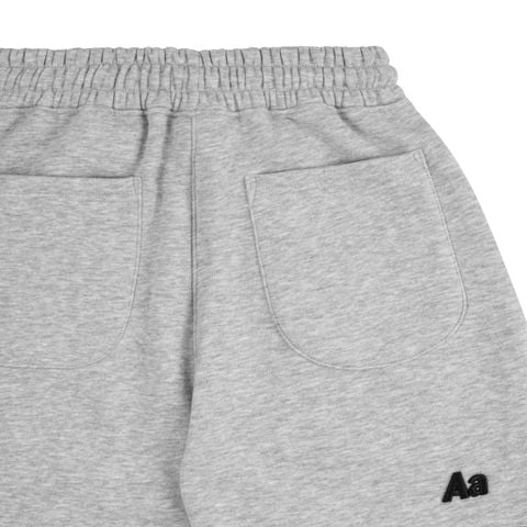 AA ICON FITTED SWEATPANTS // GREY