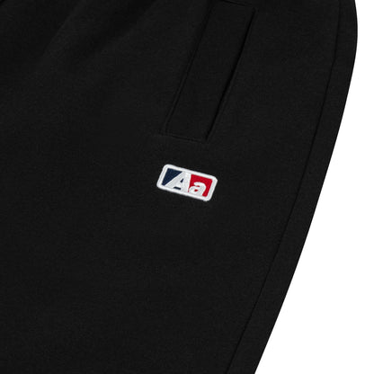 AA ABA FITTED SWEATPANTS // BLACK