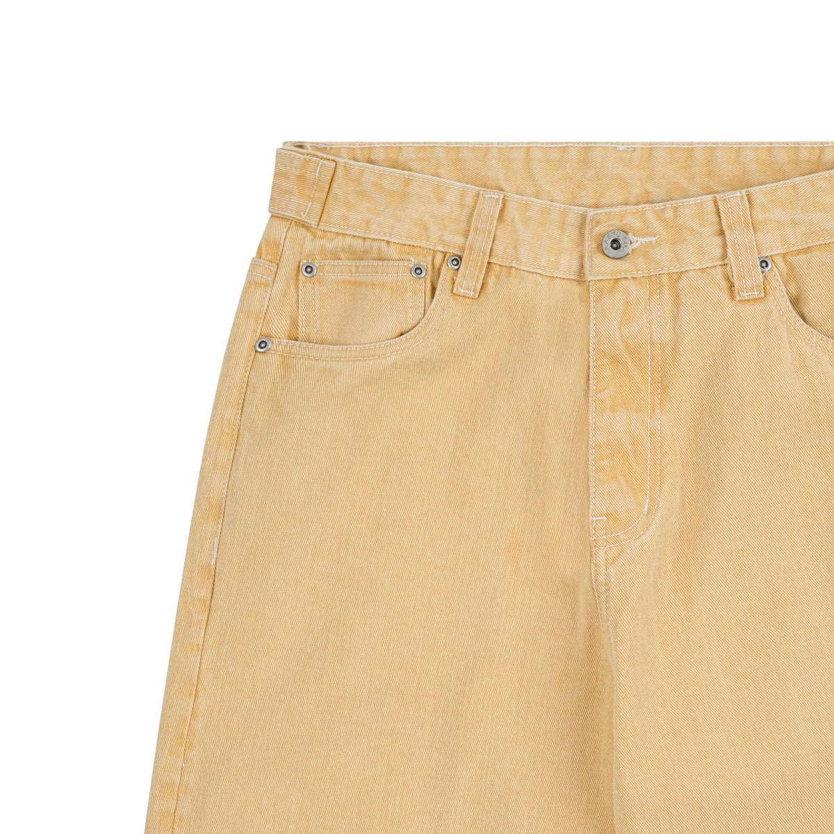AA SELVEDGE PANTS WASHED // YELLOW