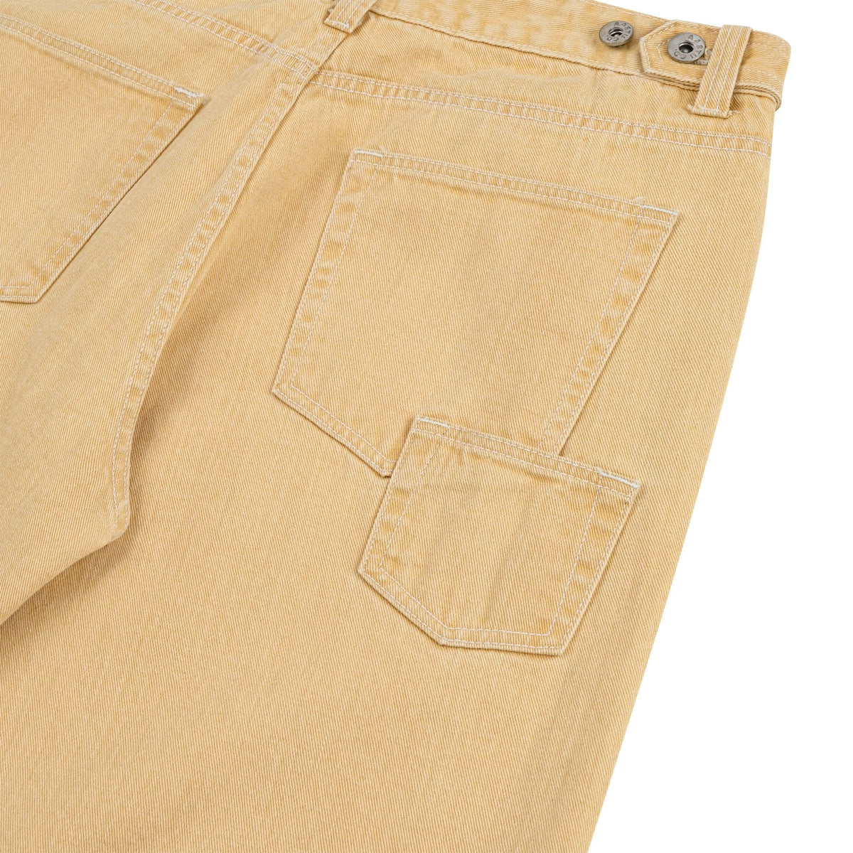 AA SELVEDGE PANTS WASHED // YELLOW