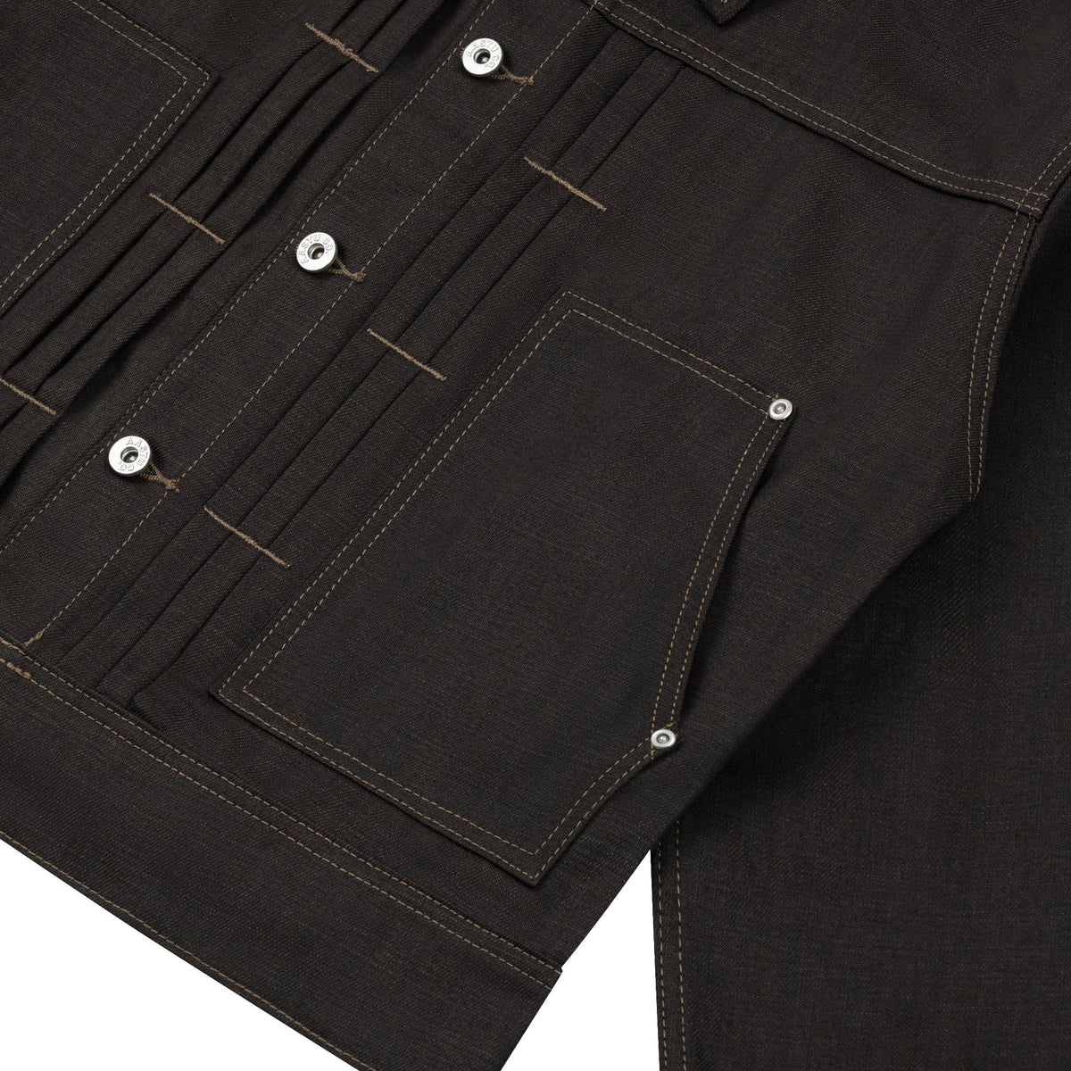 AA RIOT DENIM JACKET // BROWN