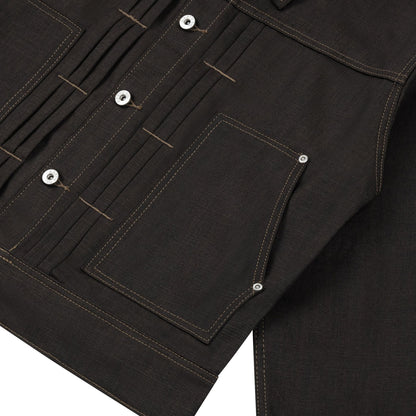 AA RIOT DENIM JACKET // BROWN