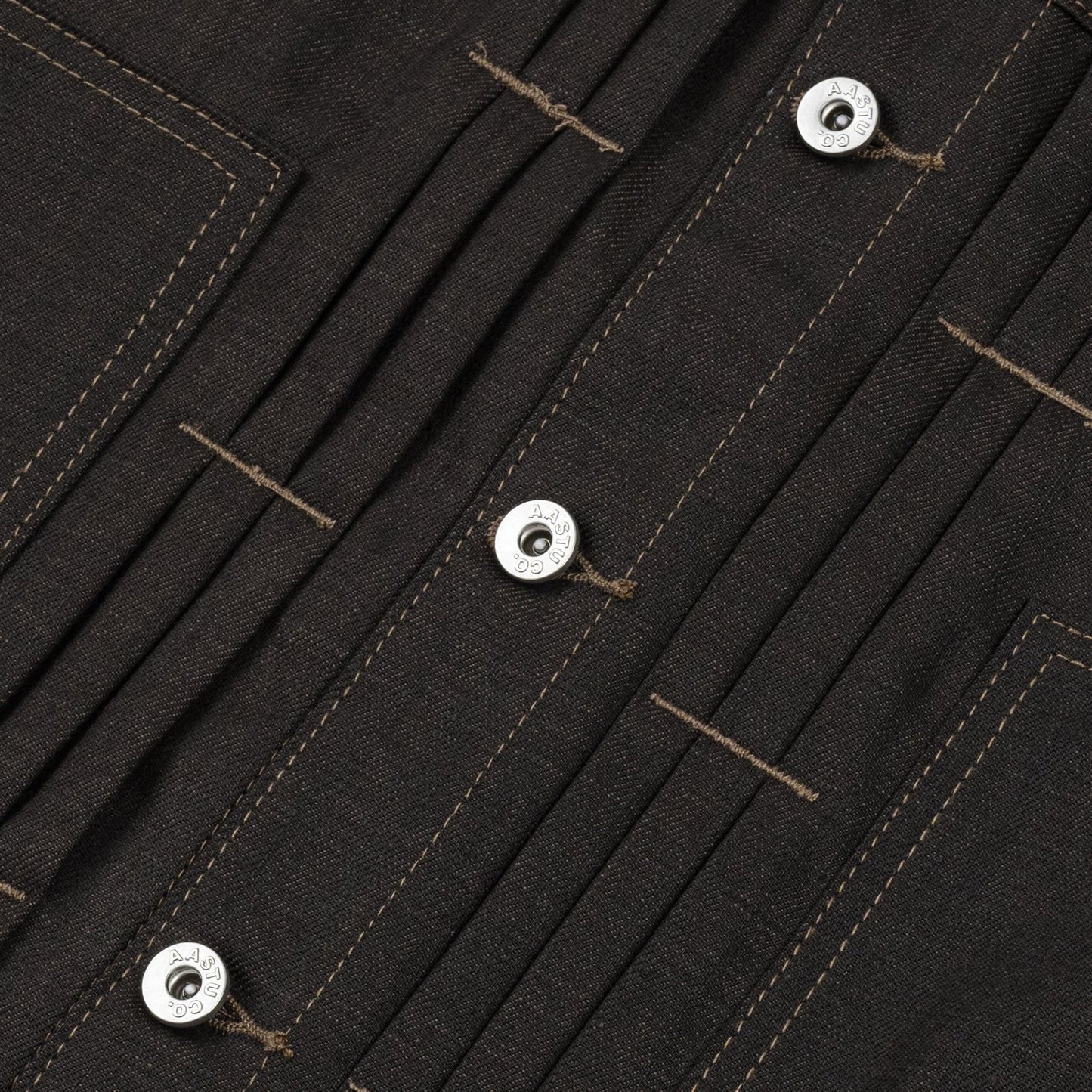 AA RIOT DENIM JACKET // BROWN