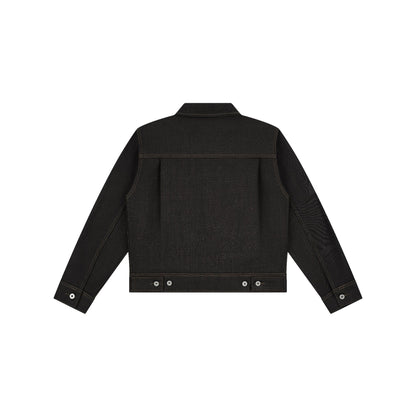 AA RIOT DENIM JACKET // BROWN