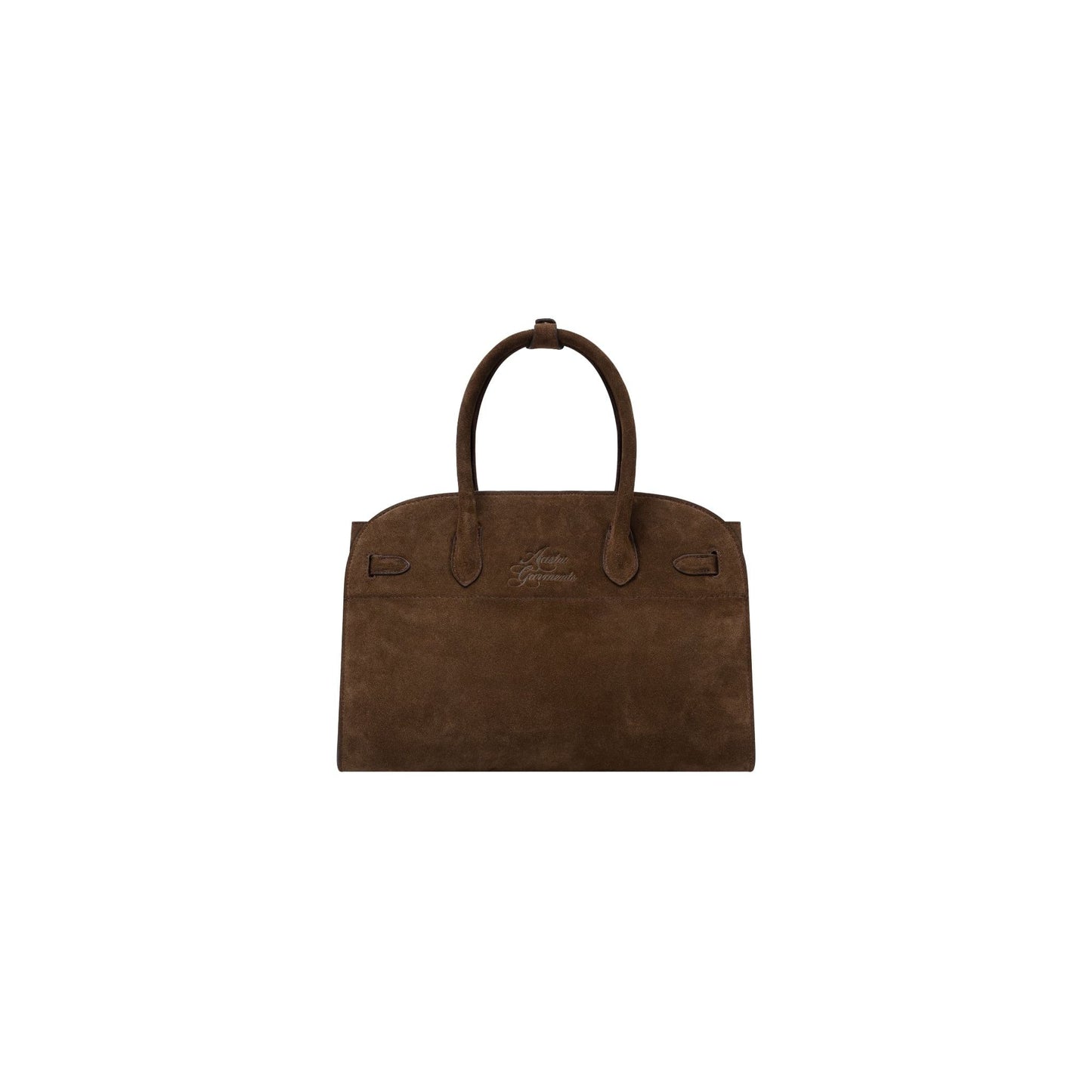 AASTU CARRYALL SUEDE LEATHER BAG GOLD // WOOD
