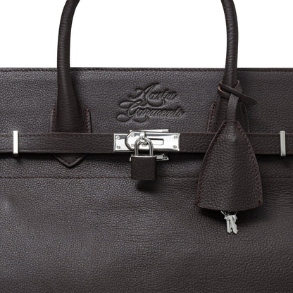 AASTU CARRYALL BAG // BROWN MILL / SILVER