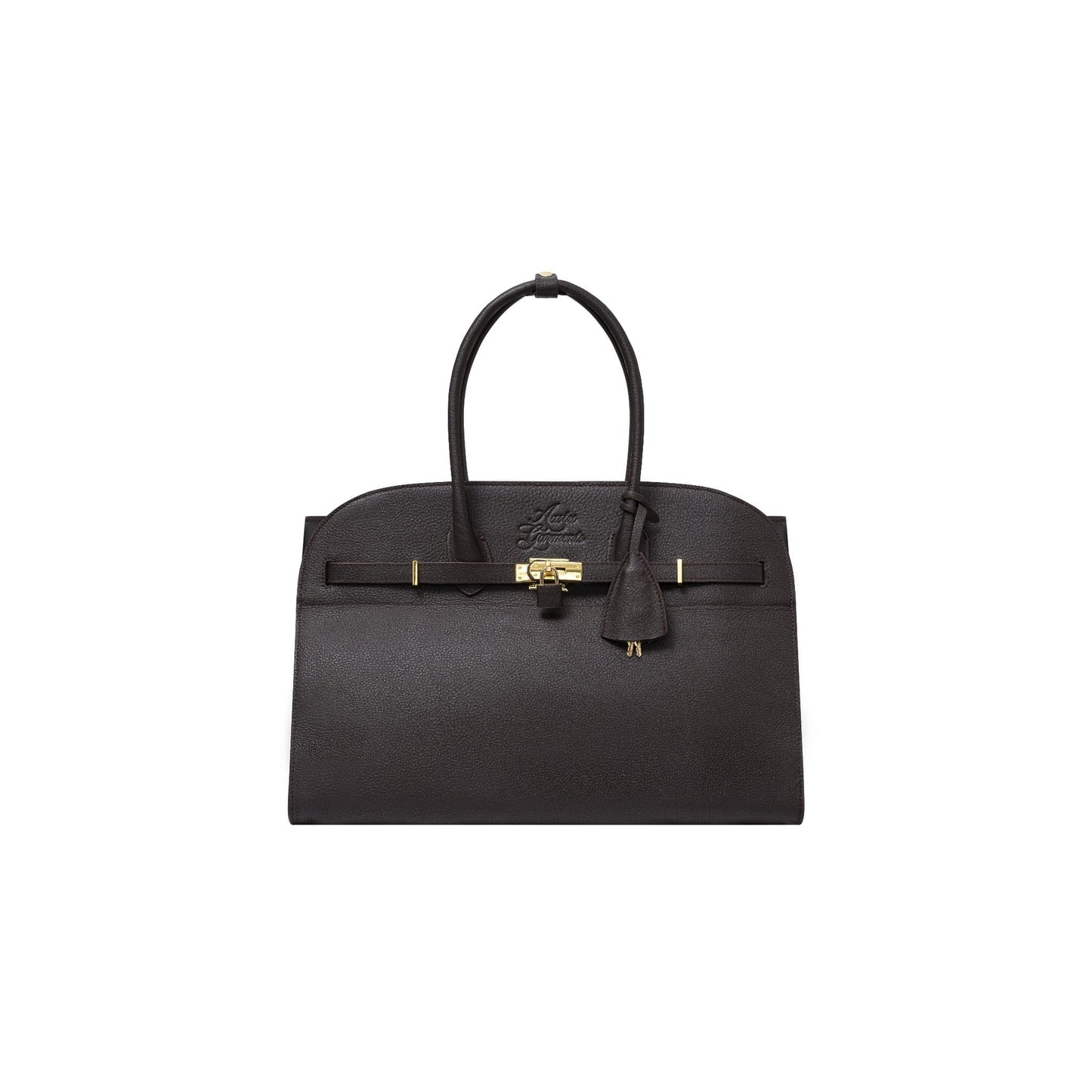 AASTU CARRYALL BAG // BROWN MILL / GOLD