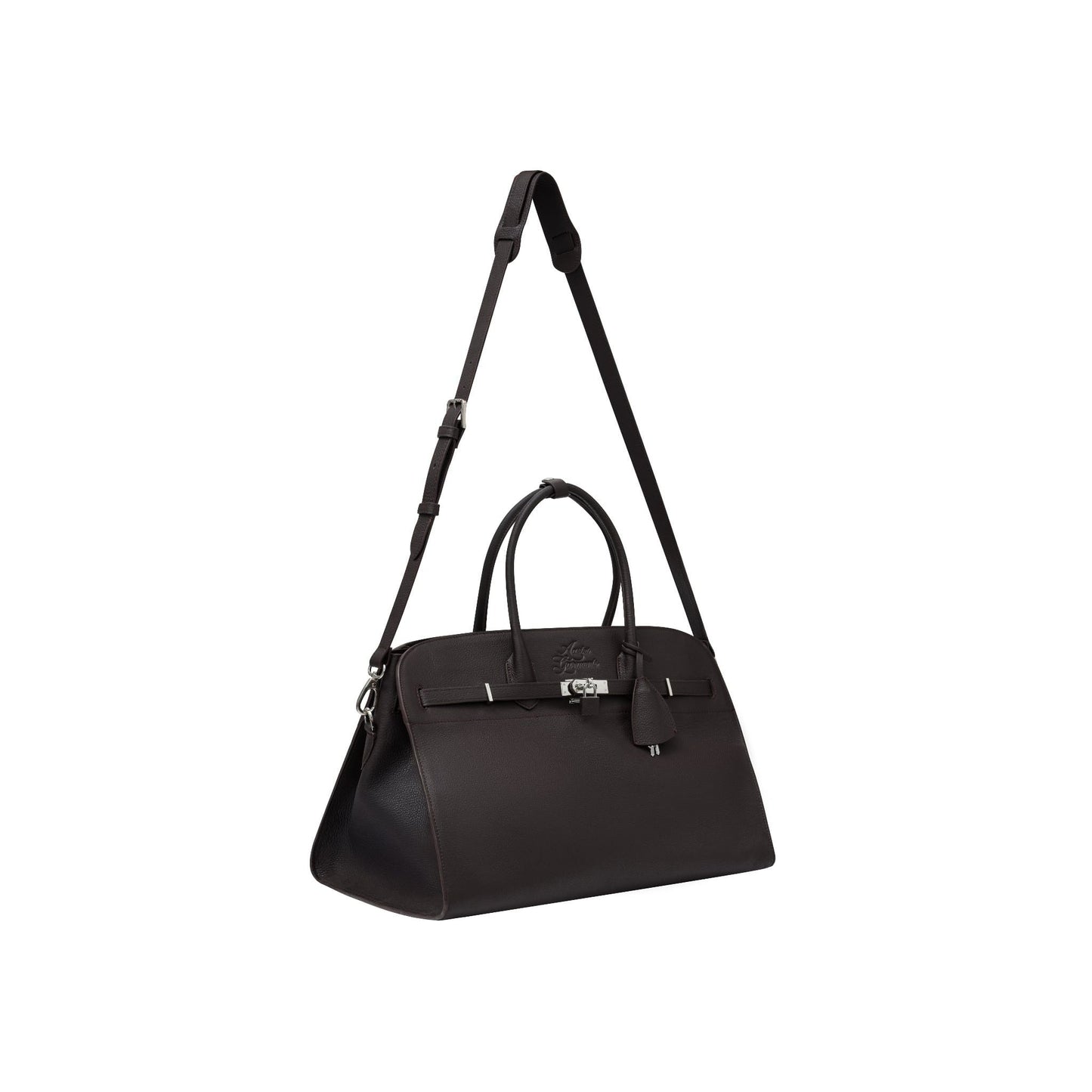 AASTU CARRYALL BAG // BROWN MILL / SILVER