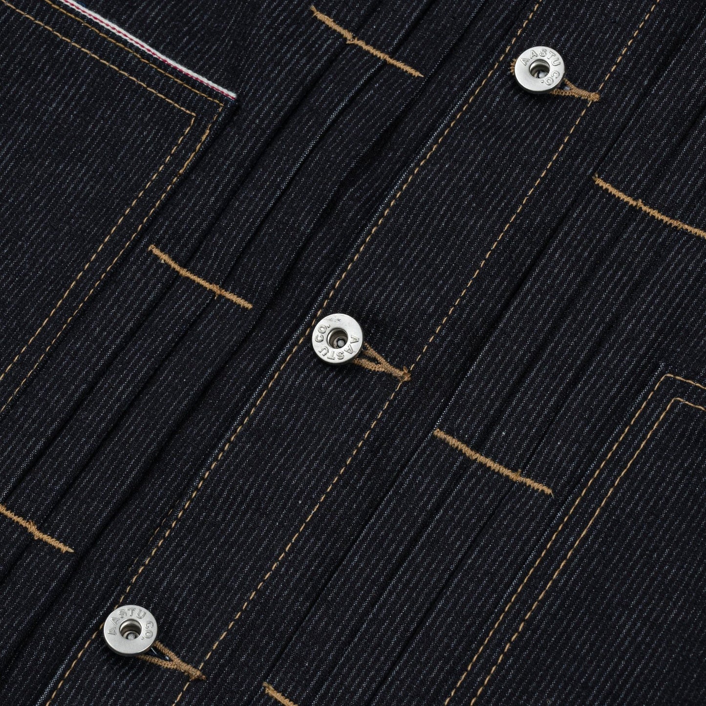 AA RIB DENIM JACKET // BLACK
