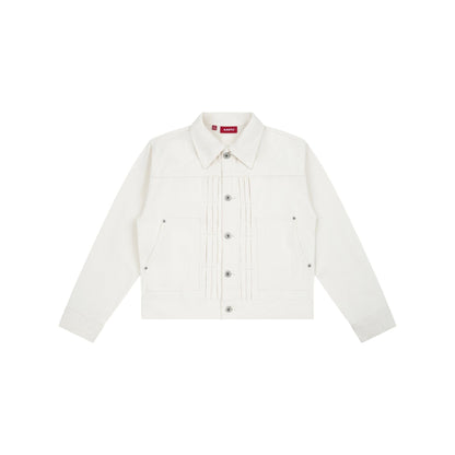 AA RIOT WASHED JACKET // WHITE