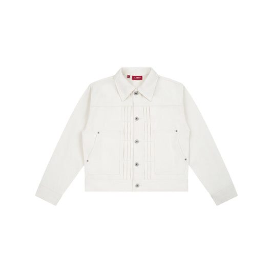 AA RIOT WASHED JACKET // WHITE