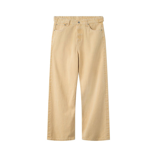 AA SELVEDGE PANTS WASHED // YELLOW