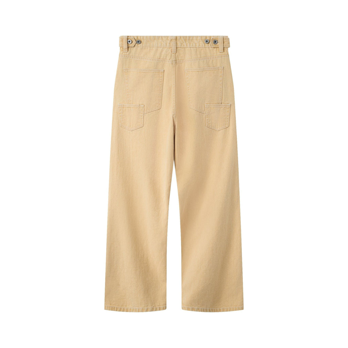AA SELVEDGE PANTS WASHED // YELLOW