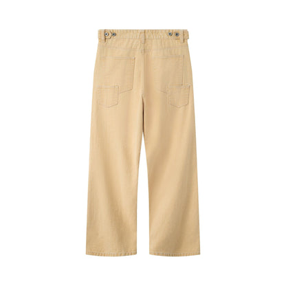AA SELVEDGE PANTS WASHED // YELLOW