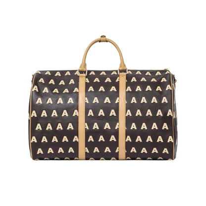AA EMBROIDERED LOGO BOSTON BAG // LARGE