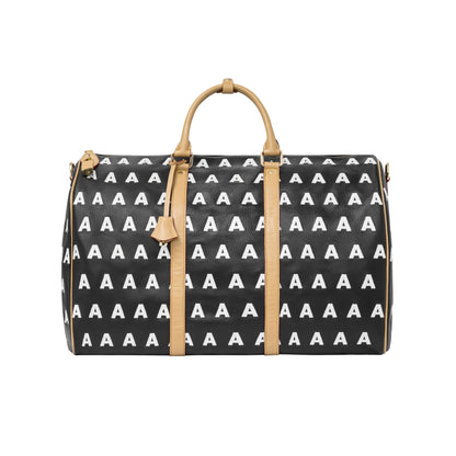 AA EMBROIDERED LOGO BOSTON BAG // LARGE