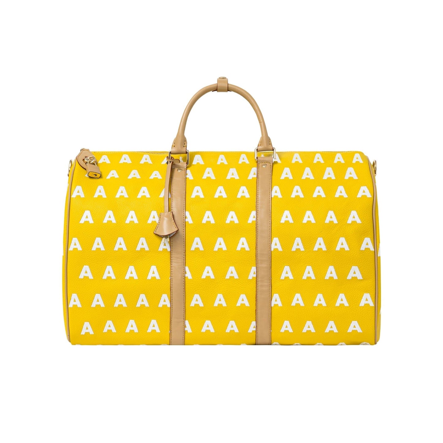 AA EMBROIDERED LOGO BOSTON BAG // LARGE