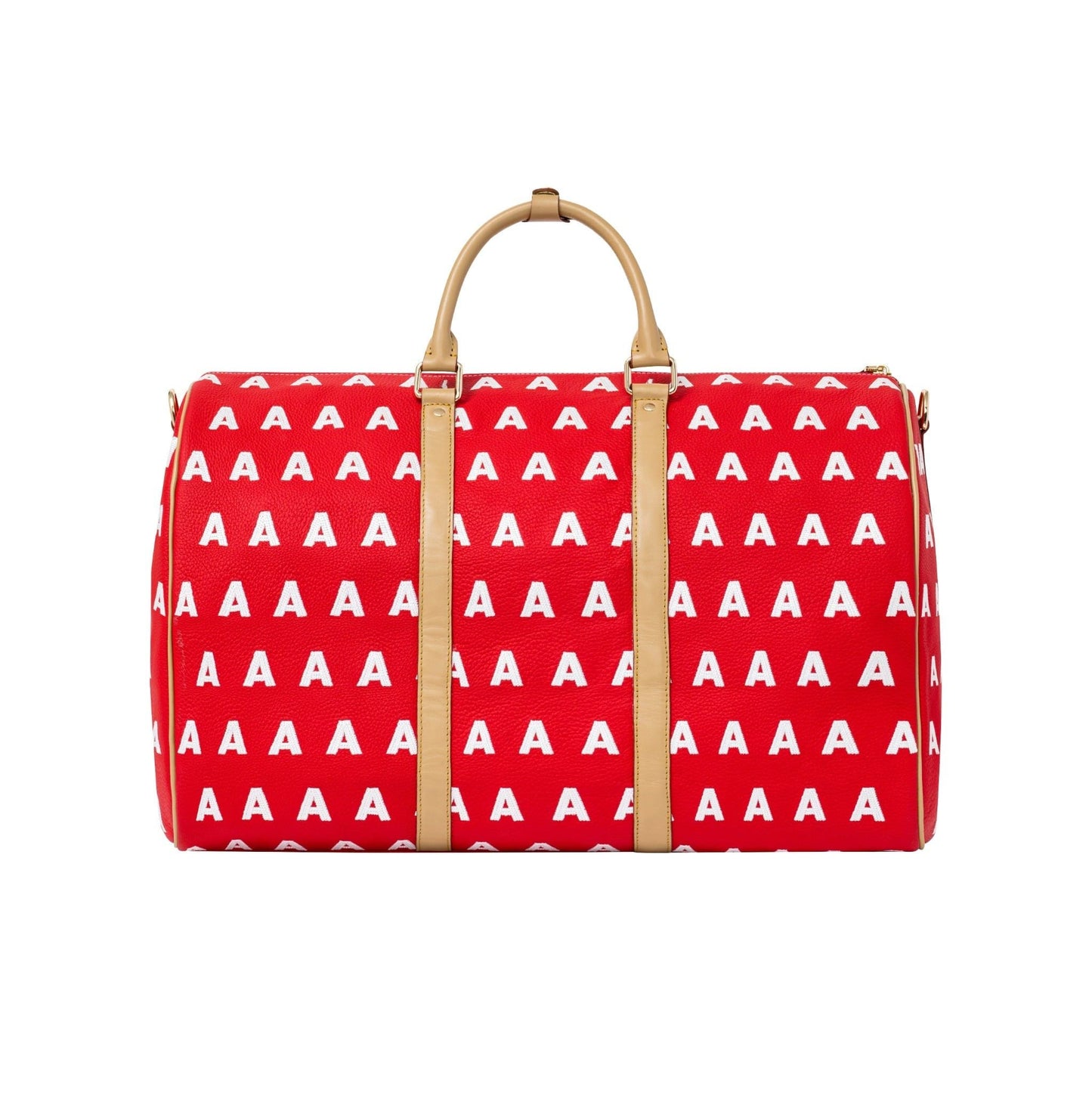 AA EMBROIDERED LOGO BOSTON BAG // LARGE