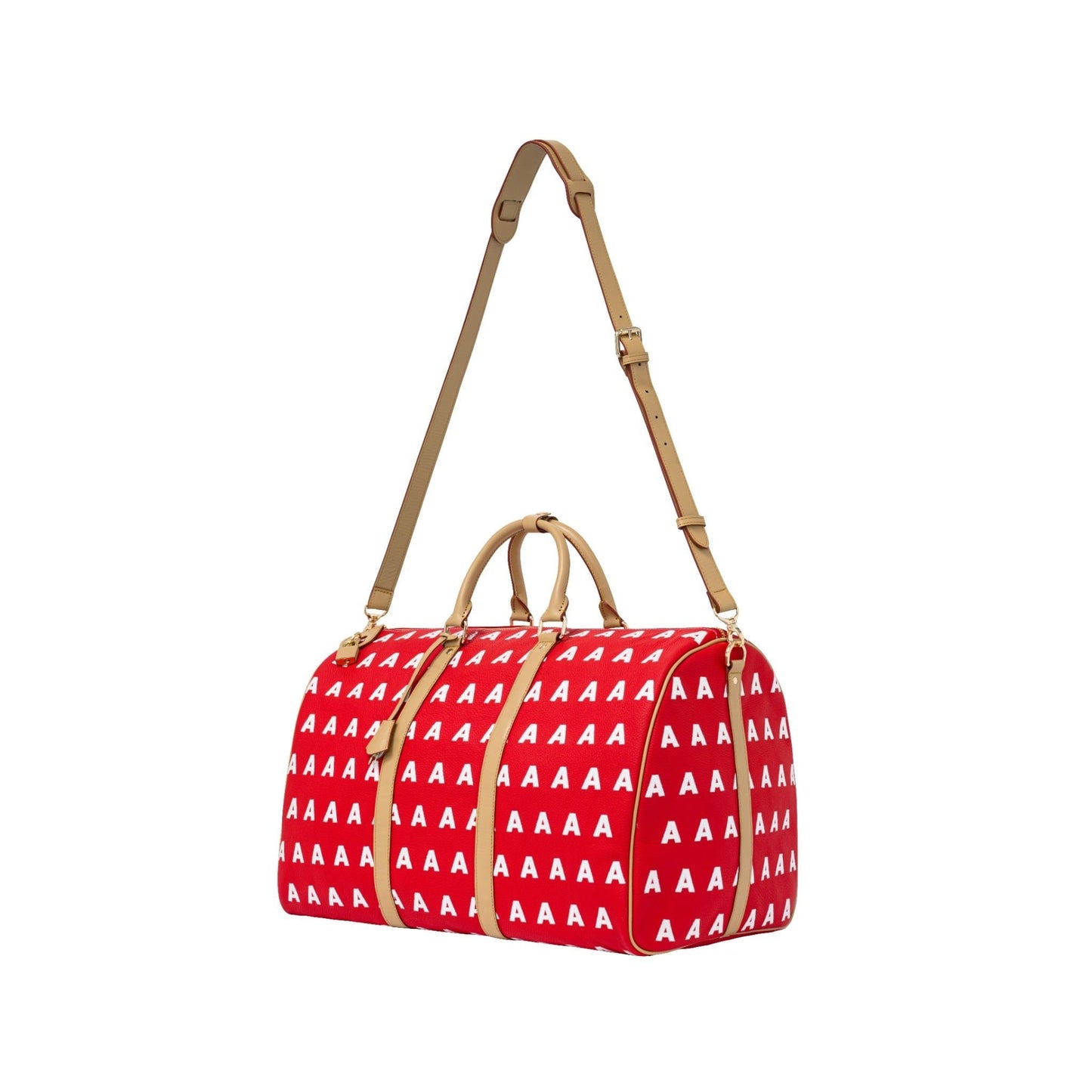 AA EMBROIDERED LOGO BOSTON BAG // LARGE
