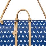 AA EMBROIDERED LOGO BOSTON BAG // LARGE