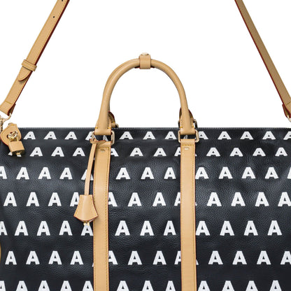 AA EMBROIDERED LOGO BOSTON BAG // LARGE