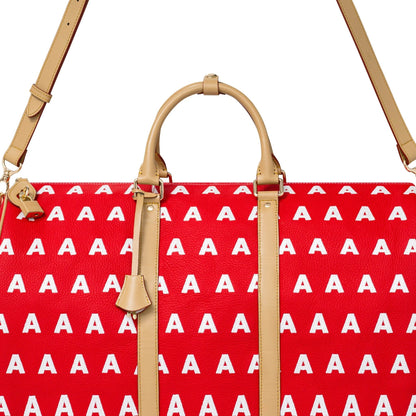AA EMBROIDERED LOGO BOSTON BAG // LARGE