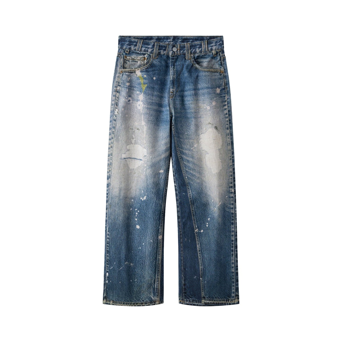 AA PRINTED WASHED JEAN // LIGHT BLUE