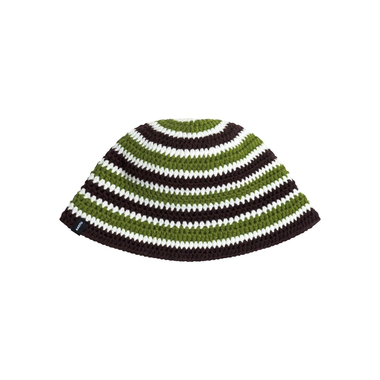 AA KNIT HAT // BROWN-GREEN