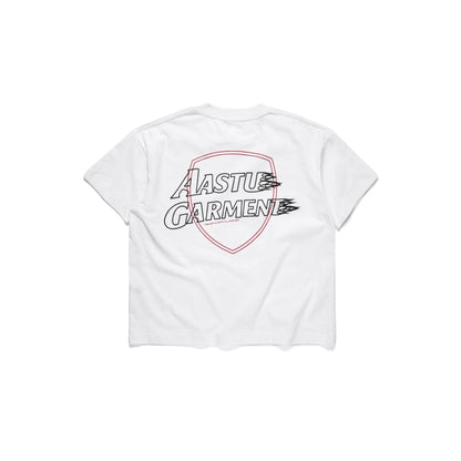 AA FIRE GARMENT LOGO TEE V2 // WHITE