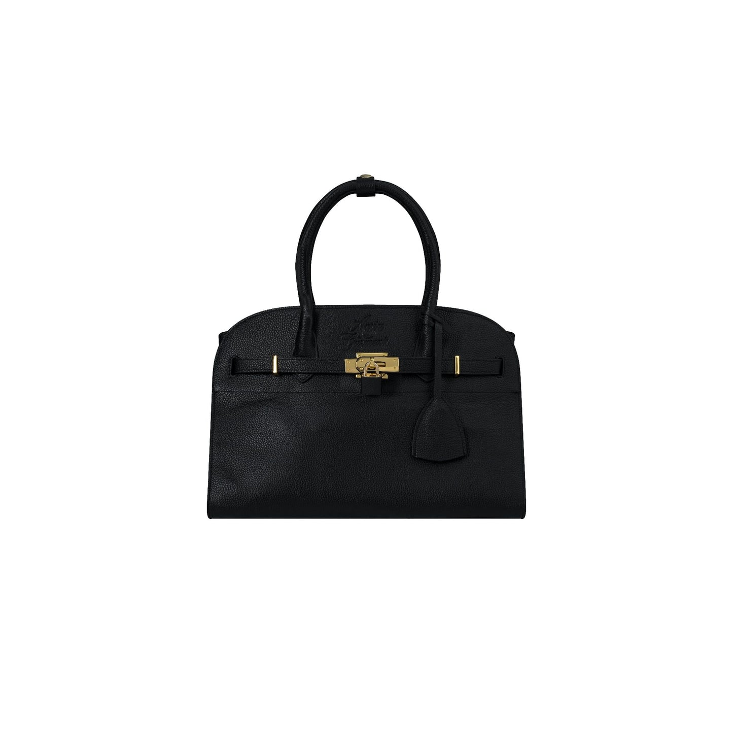 AASTU CARRYALL BAG // BLACK MILL / GOLD