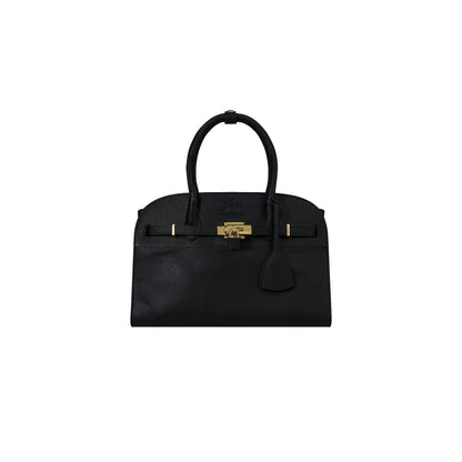 AASTU CARRYALL BAG // BLACK MILL / GOLD