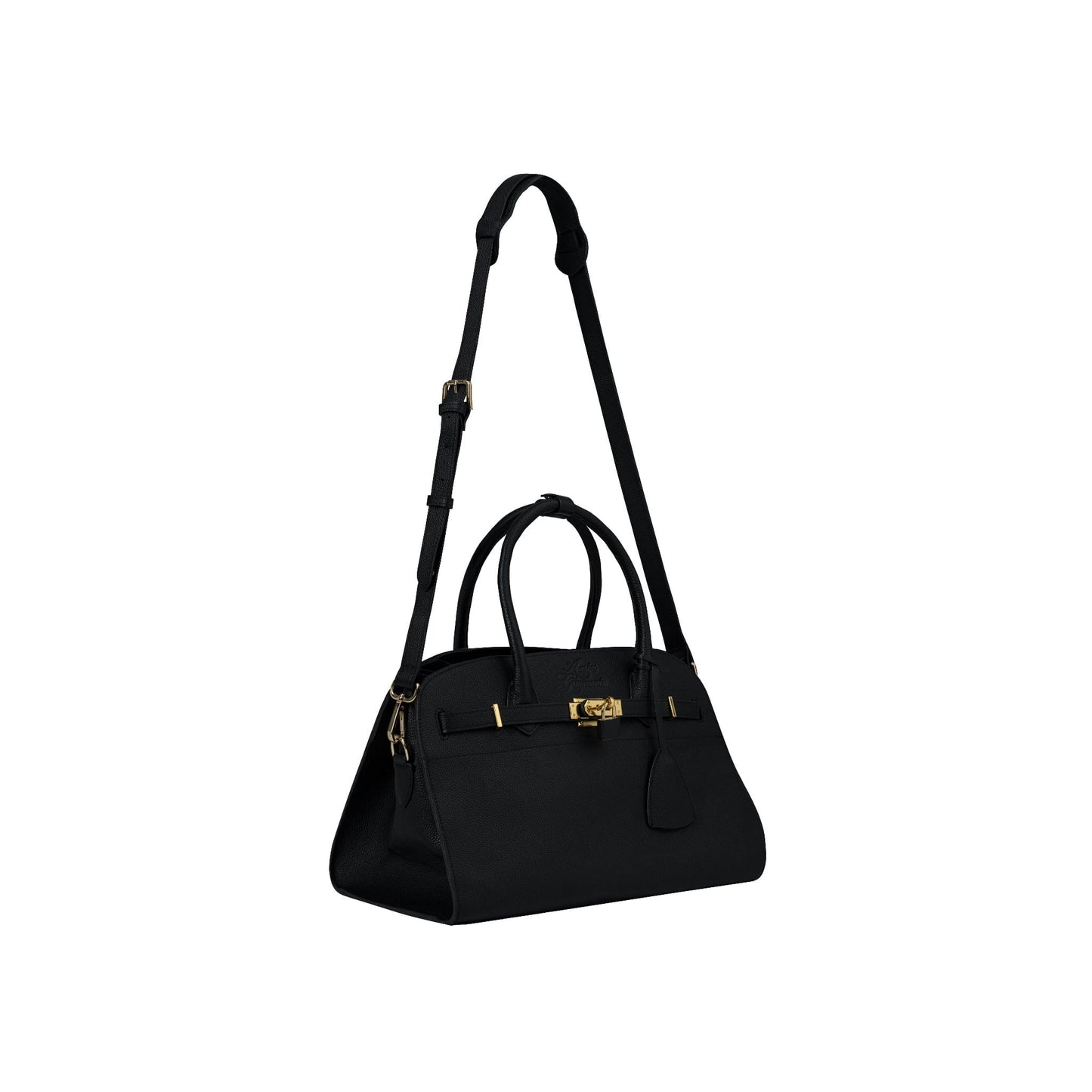 AASTU CARRYALL BAG // BLACK MILL / GOLD