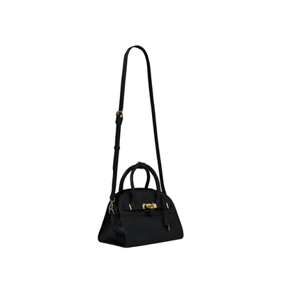 AASTU CARRYALL BAG // BLACK MILL / GOLD