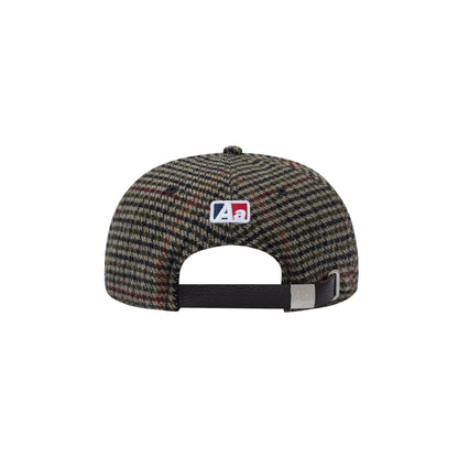 AASTU HERITAGE PLAID RED SNAPBACK // OLIVE