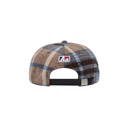 AASTU HERITAGE PLAID BLUE SNAPBACK // BEIGE