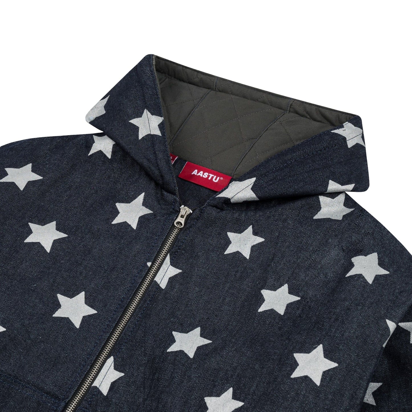 AA SUPERSTAR DENIM HOODIE // INDIGO