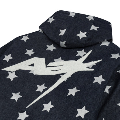 AA SUPERSTAR DENIM HOODIE // INDIGO