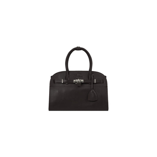 AASTU CARRYALL BAG // BROWN COW / SILVER