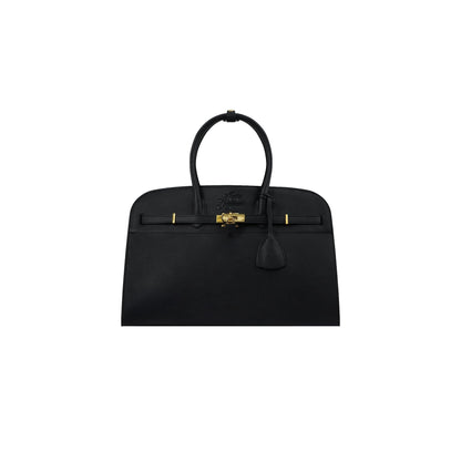 AASTU CARRYALL BAG // BLACK MILL / GOLD