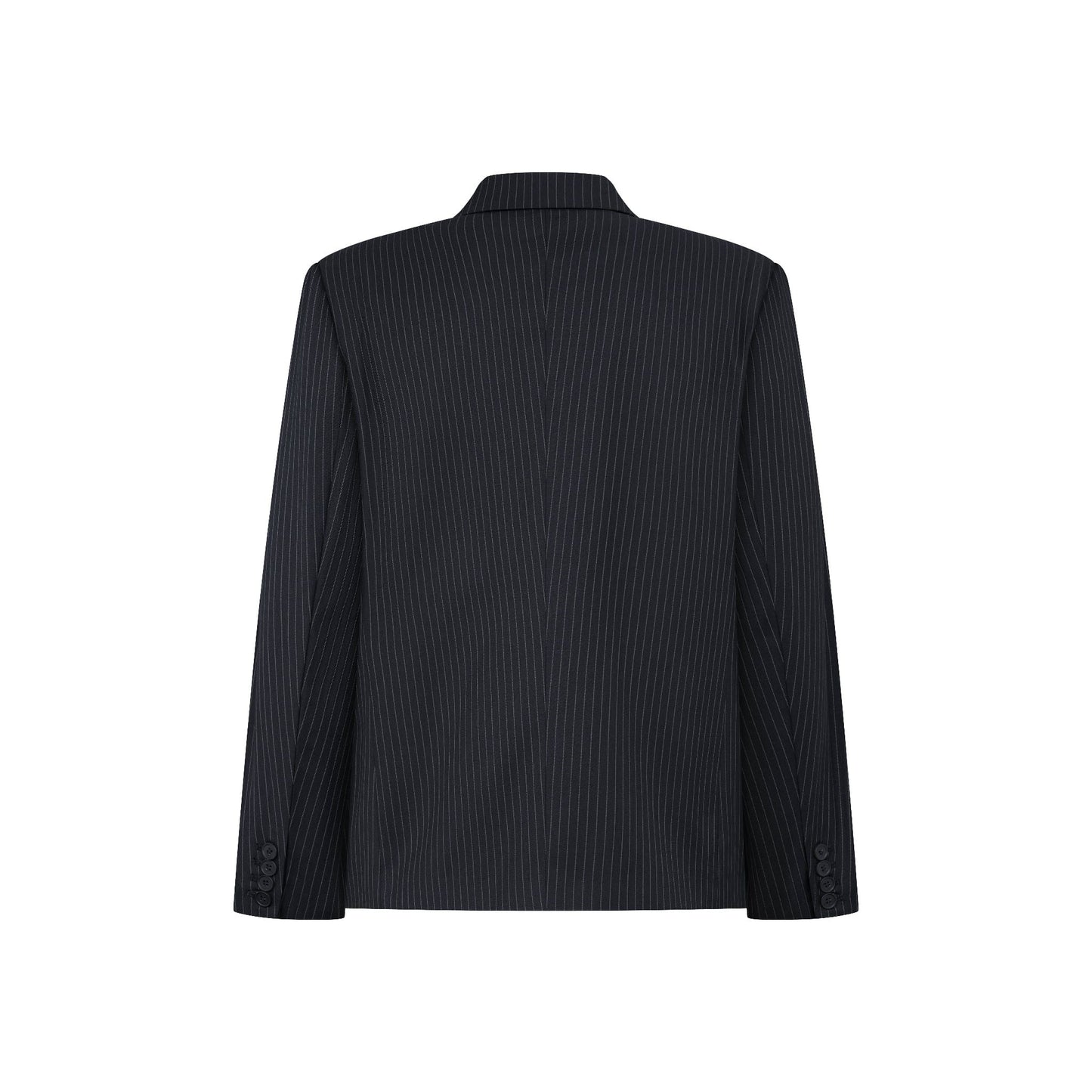 AA STRIPED BLAZER // GREY