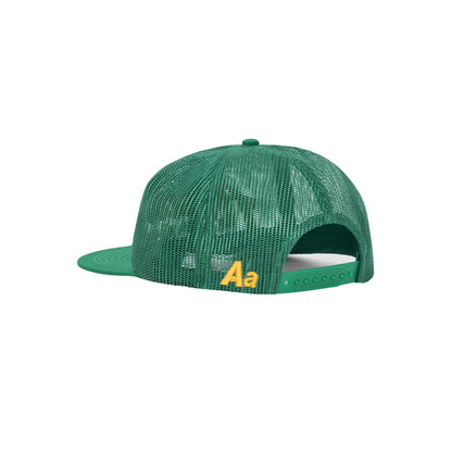 AASTU CO. MESH SNAPBACK // LIME GREEN