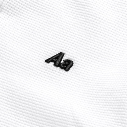 AA WAFFLE LONG SLEEVE // WHITE