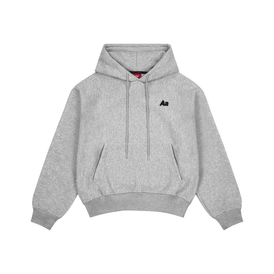 AA ICON FITTED HOODIE // GREY