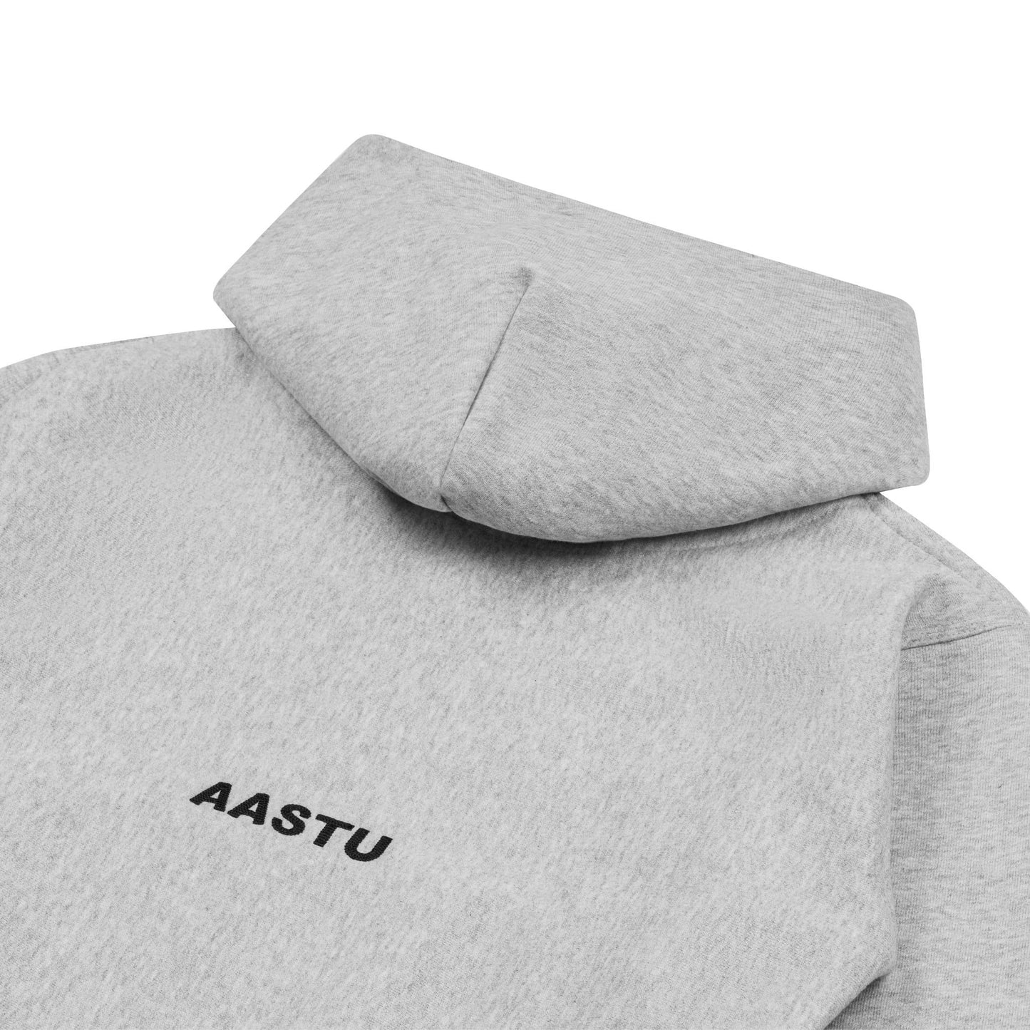 AA ICON FITTED HOODIE // GREY