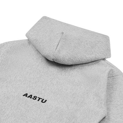 AA ICON FITTED HOODIE // GREY