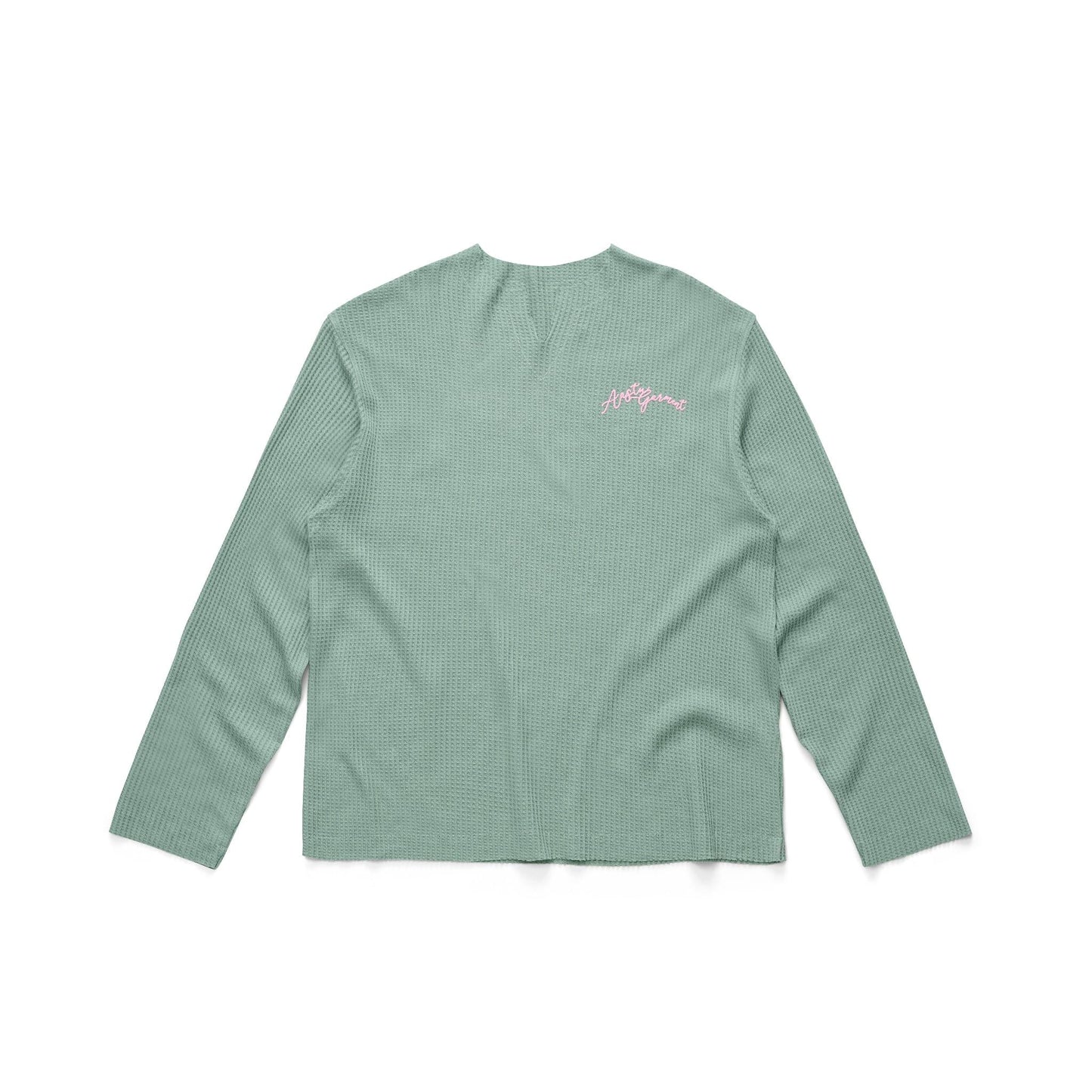 GARMENT WAFFLE LONG SLEEVE // AVOCADO