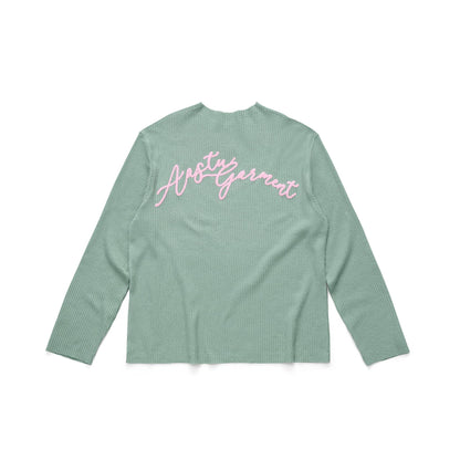 GARMENT WAFFLE LONG SLEEVE // AVOCADO