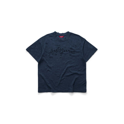AASTU GARMENT DOUBLE SLUB TEE // NAVY
